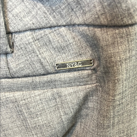 Gray Dress Pants | Straight Leg Dress Pants | Petite Dress Pants - Picture 4 of 5